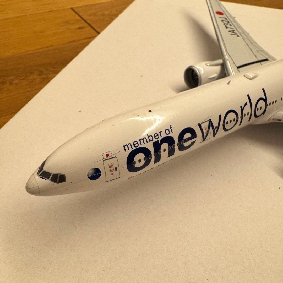 JAL 777-300ER 1/200 One World ダイキャストモデル