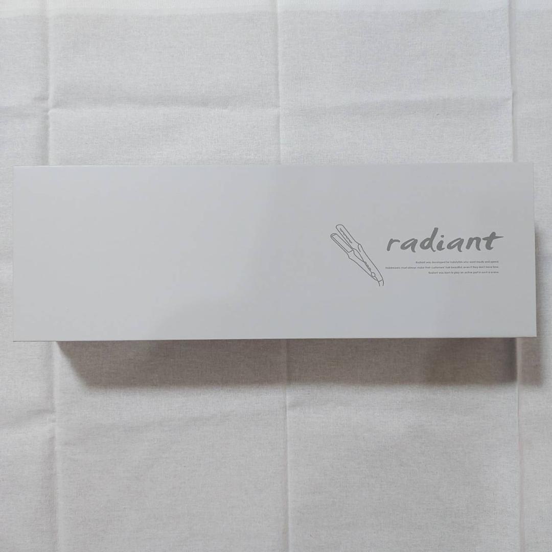 れ*お様 ラディアント ヘアアイロン 28mm シルクプレート レッド