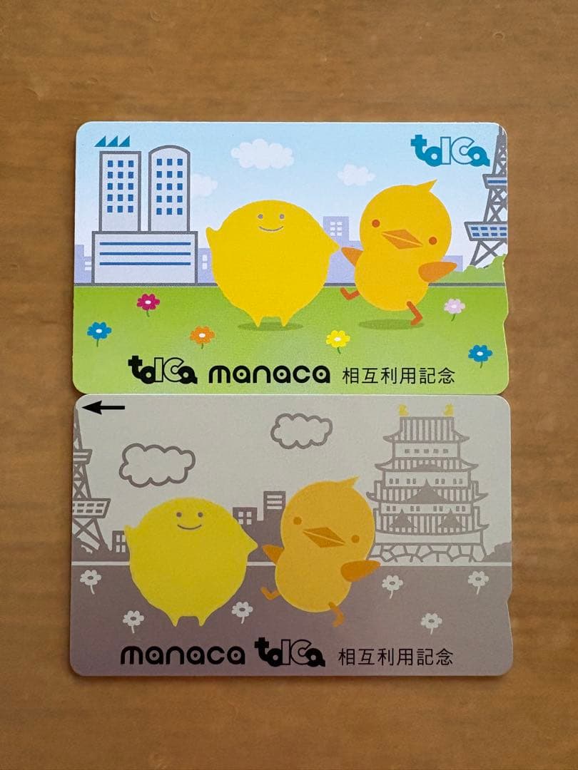 TOICA manaca 相互利用 セット 限定