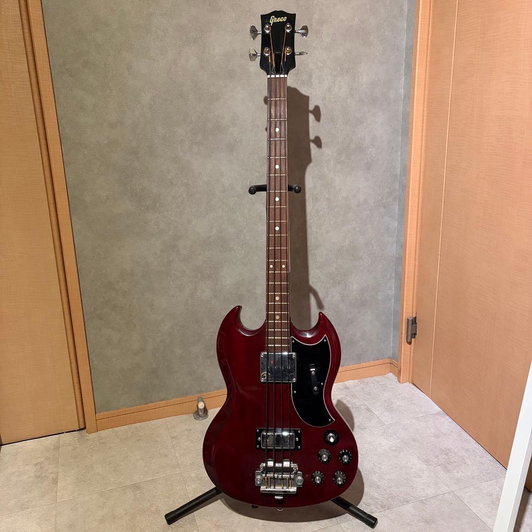 Greco エレキベース EB-350 グレコ　グネコロゴ　SGタイプ