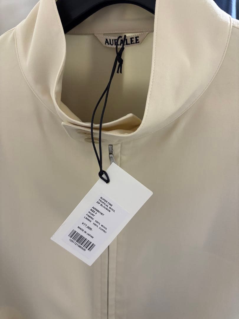 ジャケット・アウター SUPER FINE TROPICAL WOOL ZIP BLOUSON 3