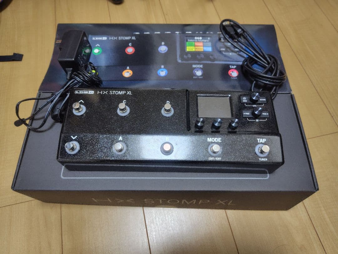 LINE6 HX STOMP XL 付属品完備