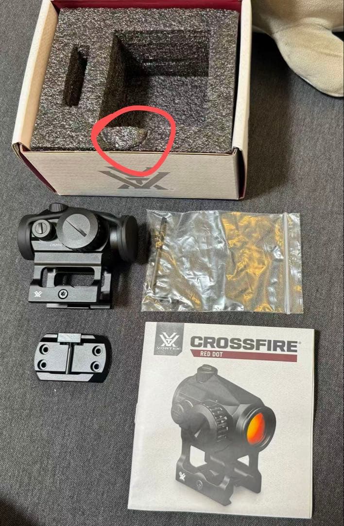 実物 Vortex Crossfire Dot sight ドットサイト