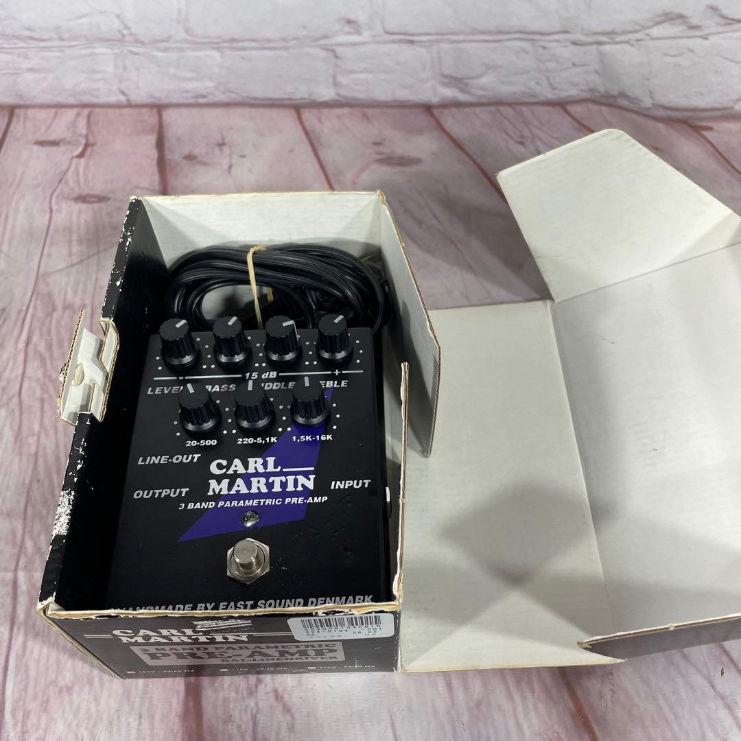 ギター CARL MARTIN 3 BAND PARAMETRIC PRE-AMP