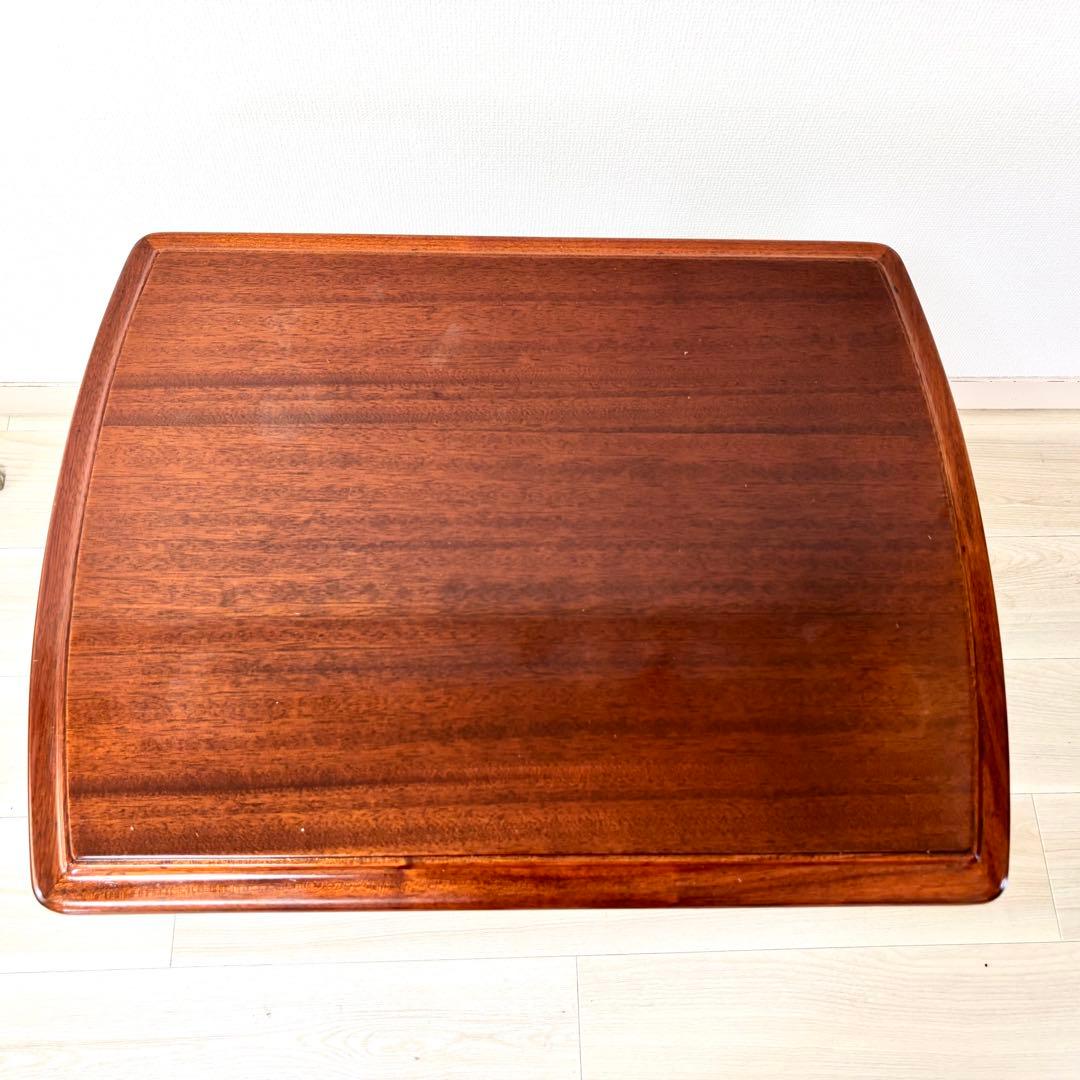 【メンテ済み】アンティーク調 木製サイドテーブル