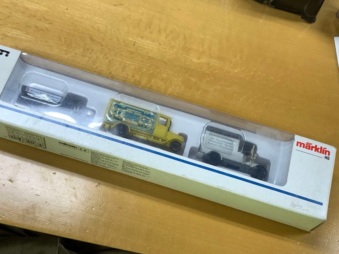 希少メルクリンHO クラシックカー3台すね