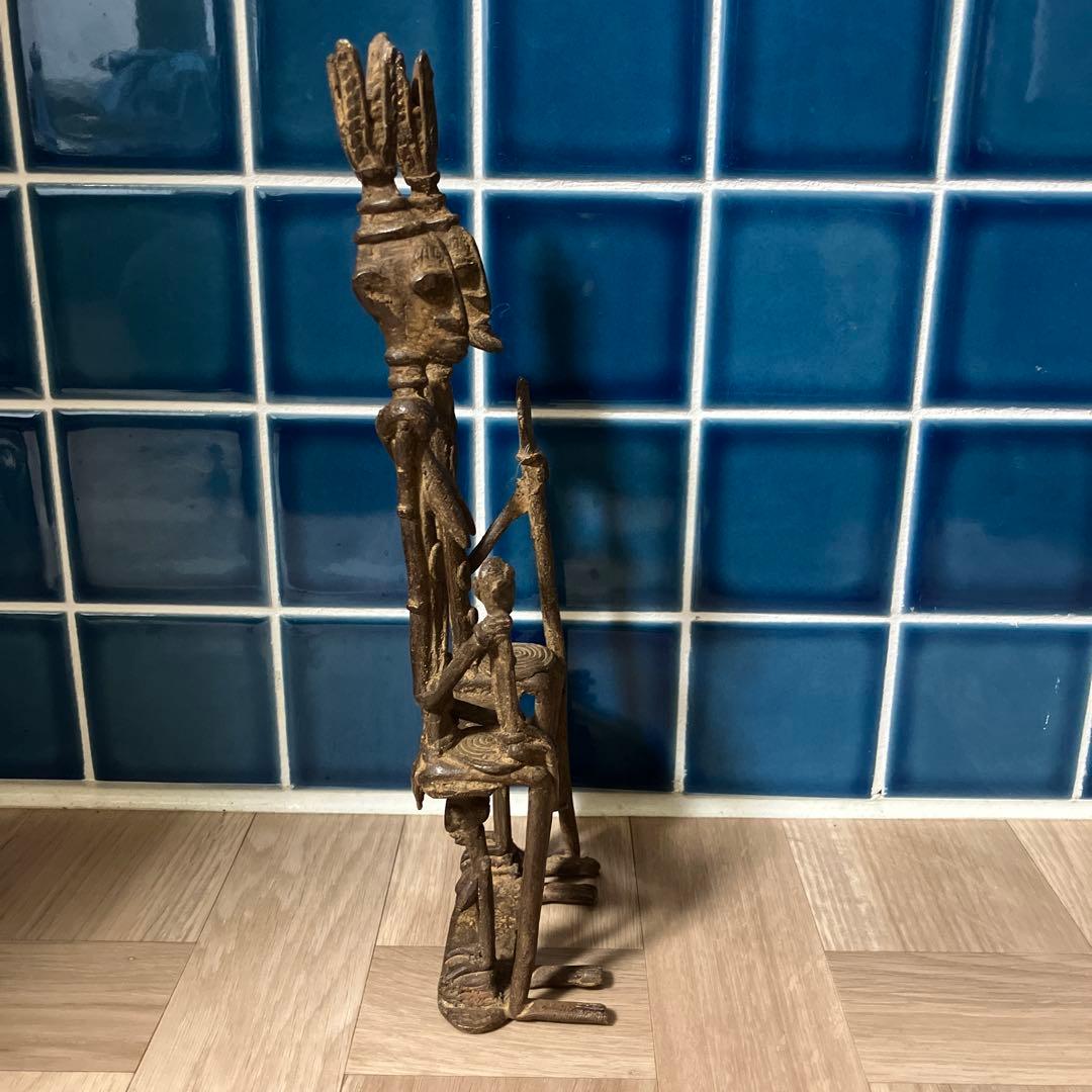 マリ　ドゴン族アフリカンアート 金属製