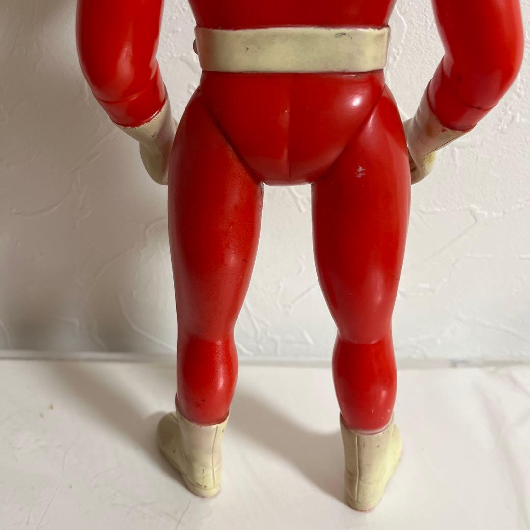 ⚠️激レア・当時物　レッドマン　面取れ　キングサイズ　ソフビ　ブルマァク　送料込み