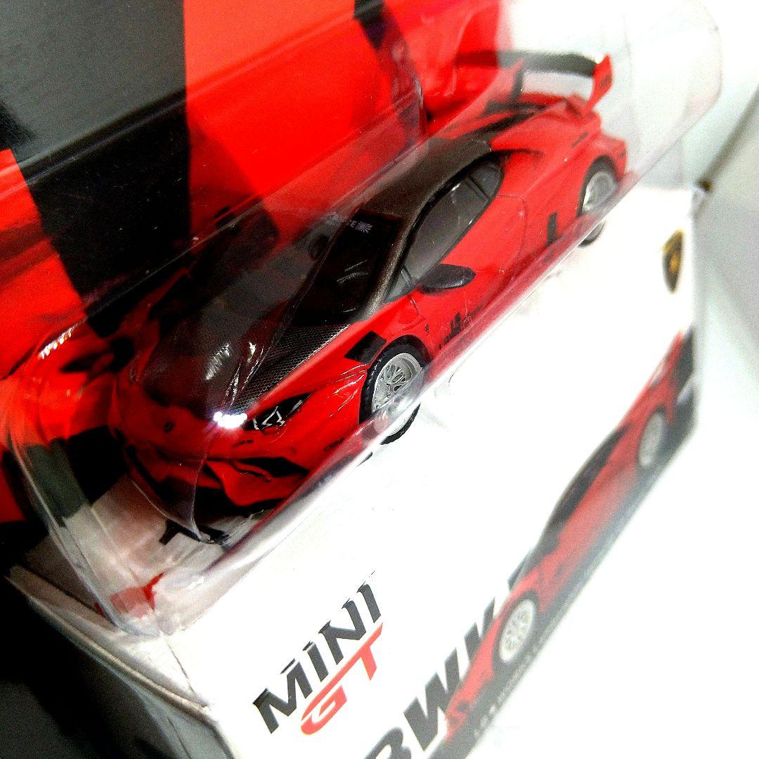 MINIGT LBWK ランボルギーニ ウラカンロッソマーズトイザらスオリジナル