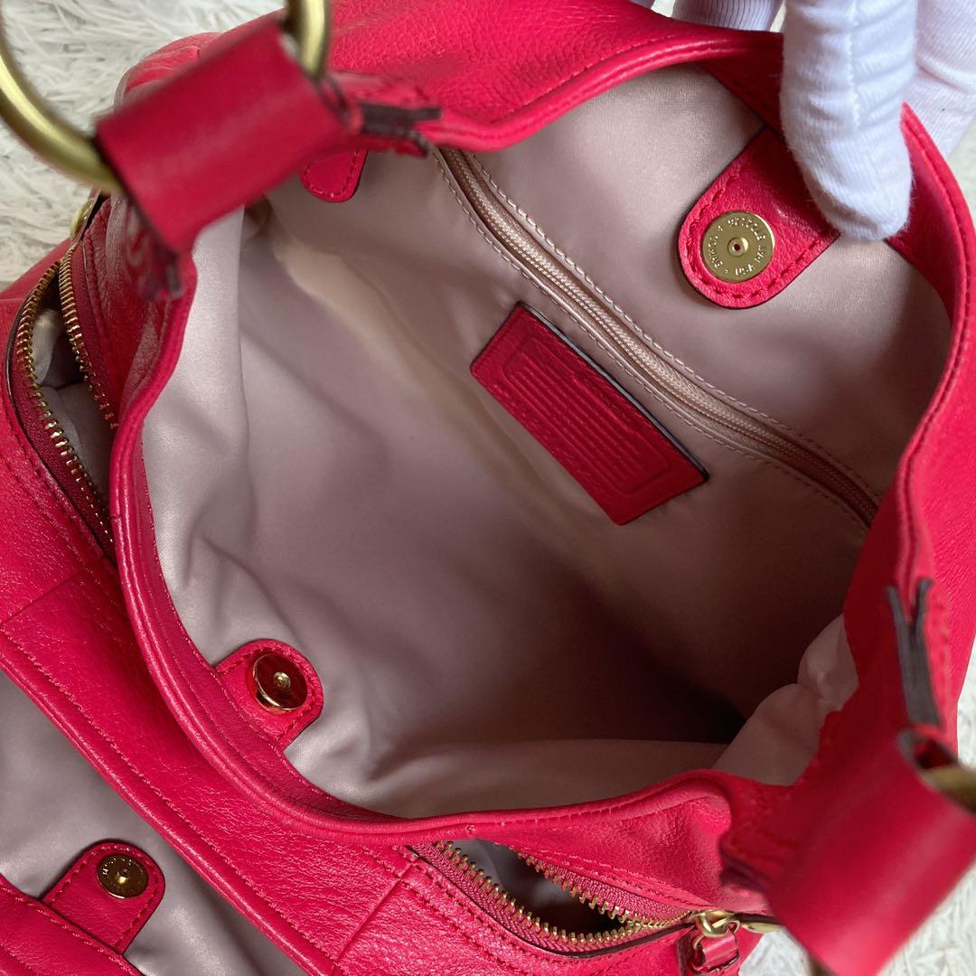 未使用保管品 coach vintage archive old hobo