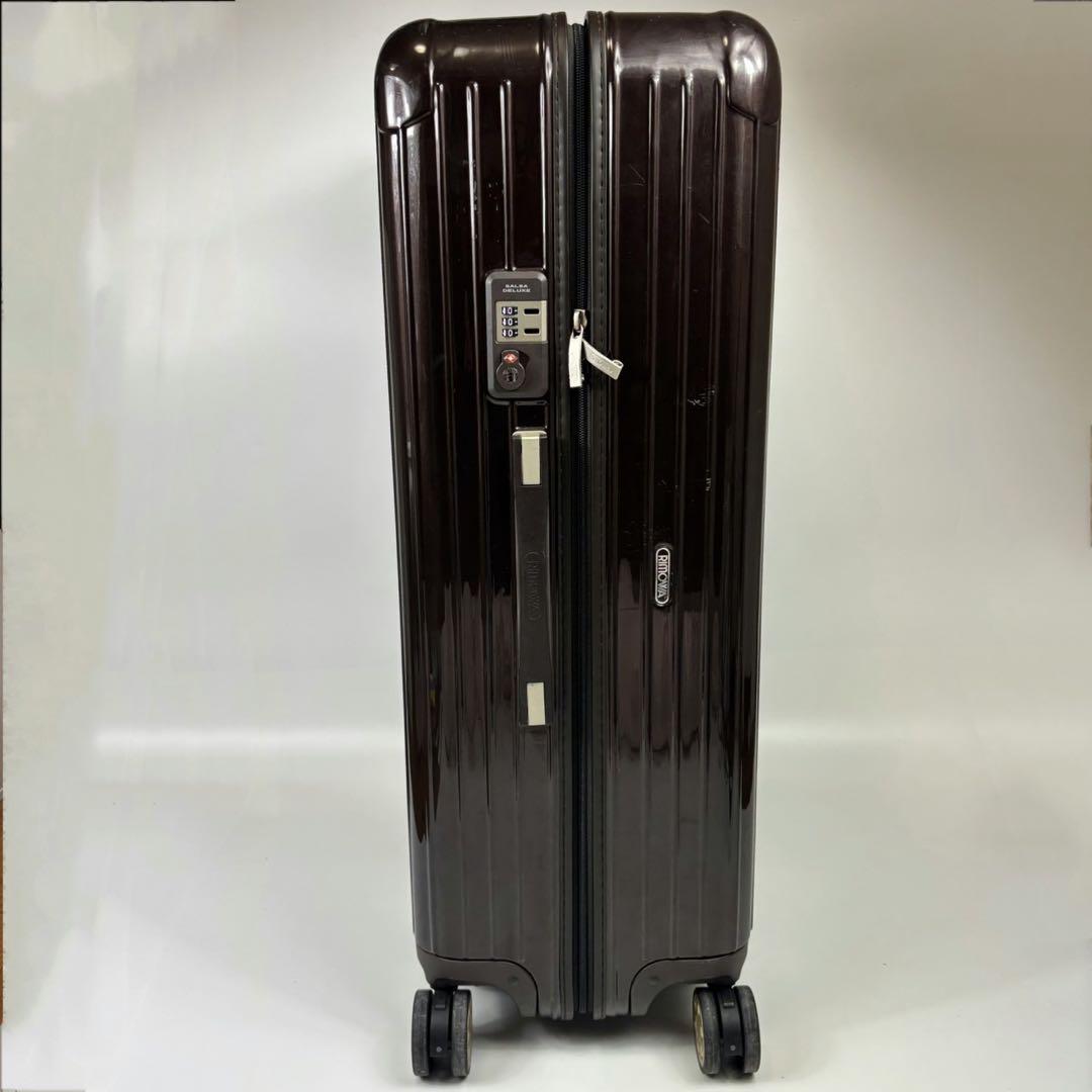 RIMOWA サルサデラックス 4輪 スーツケース マルチ ブラウン 96L