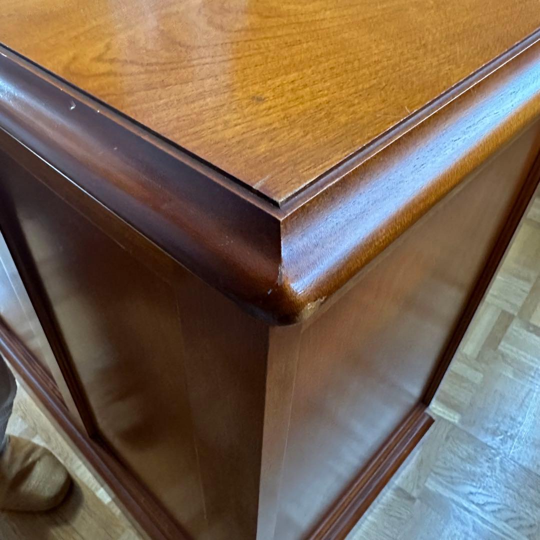 横浜クラシック家具ダニエル　樺桜片袖机