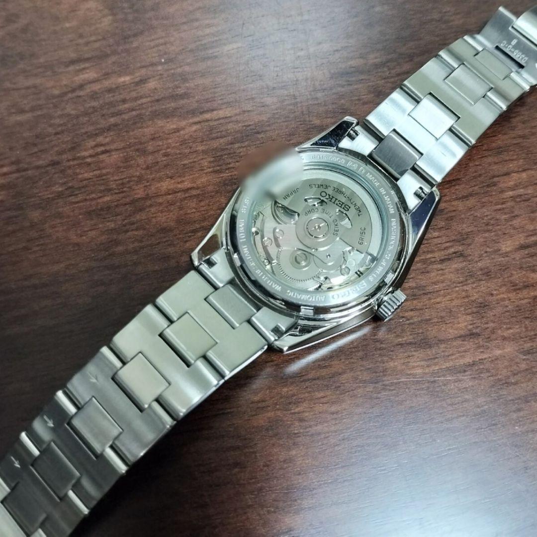 セイコー 自動巻 SARB033 メカニカル メンズ ブラックダイヤル デイト