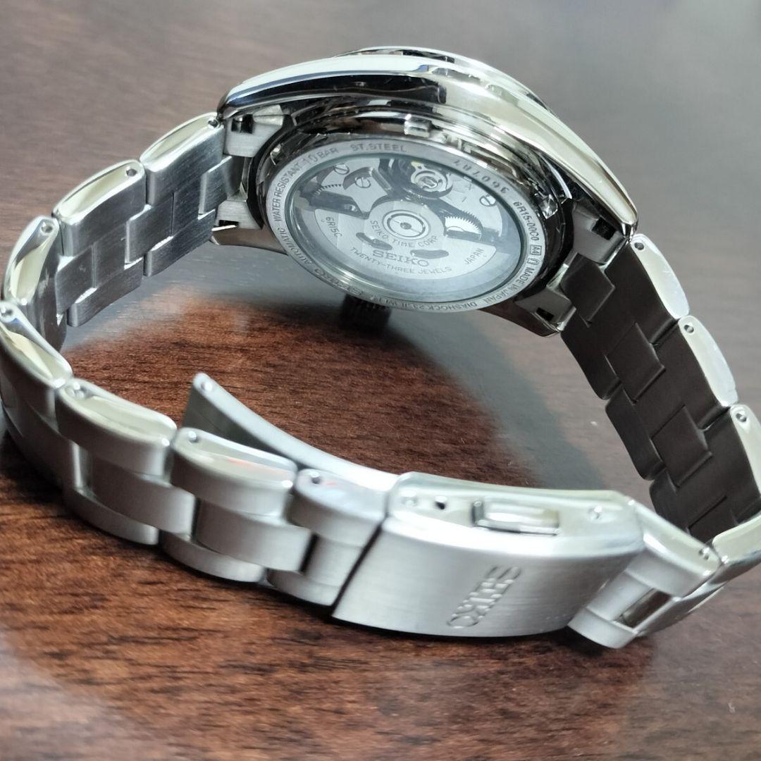 セイコー 自動巻 SARB033 メカニカル メンズ ブラックダイヤル デイト