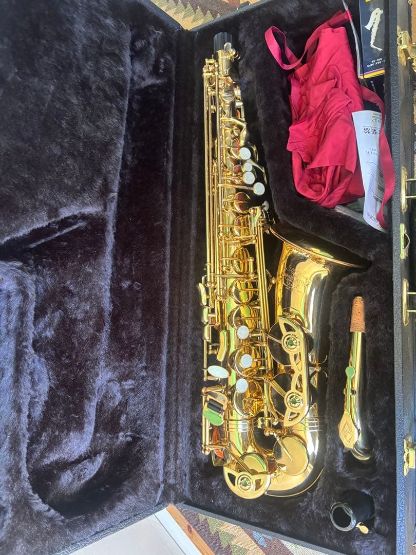 は*ー様 アルトサックス ゴールド仕上げ