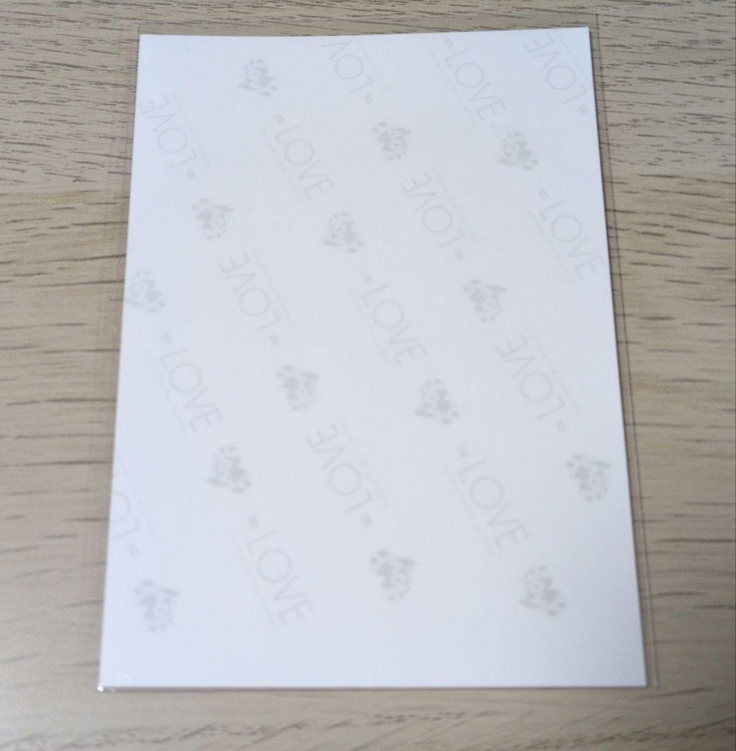 佐々木舞香 とくべチュ、して 直筆 ヨリ ＝LOVE