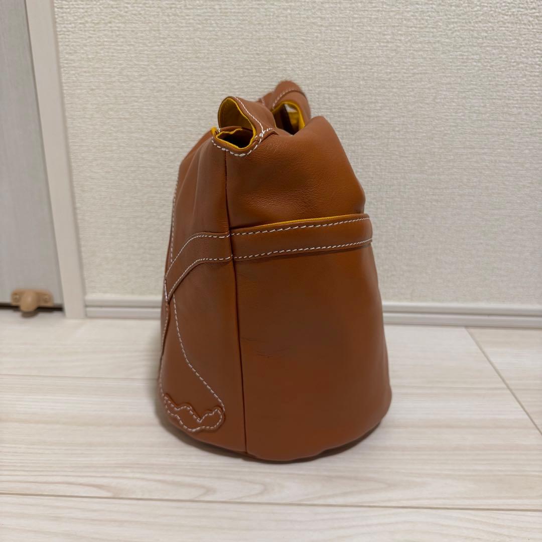 キタムラ 元町 セントバーナード ハンドバッグ レザー 本革 お散歩バッグ