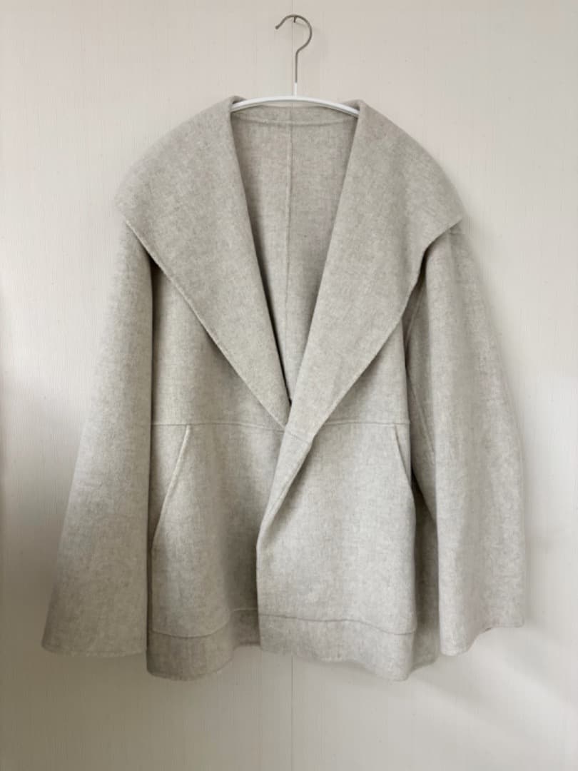 【Plage】ハミルトンハーフコート　ナチュラル 36