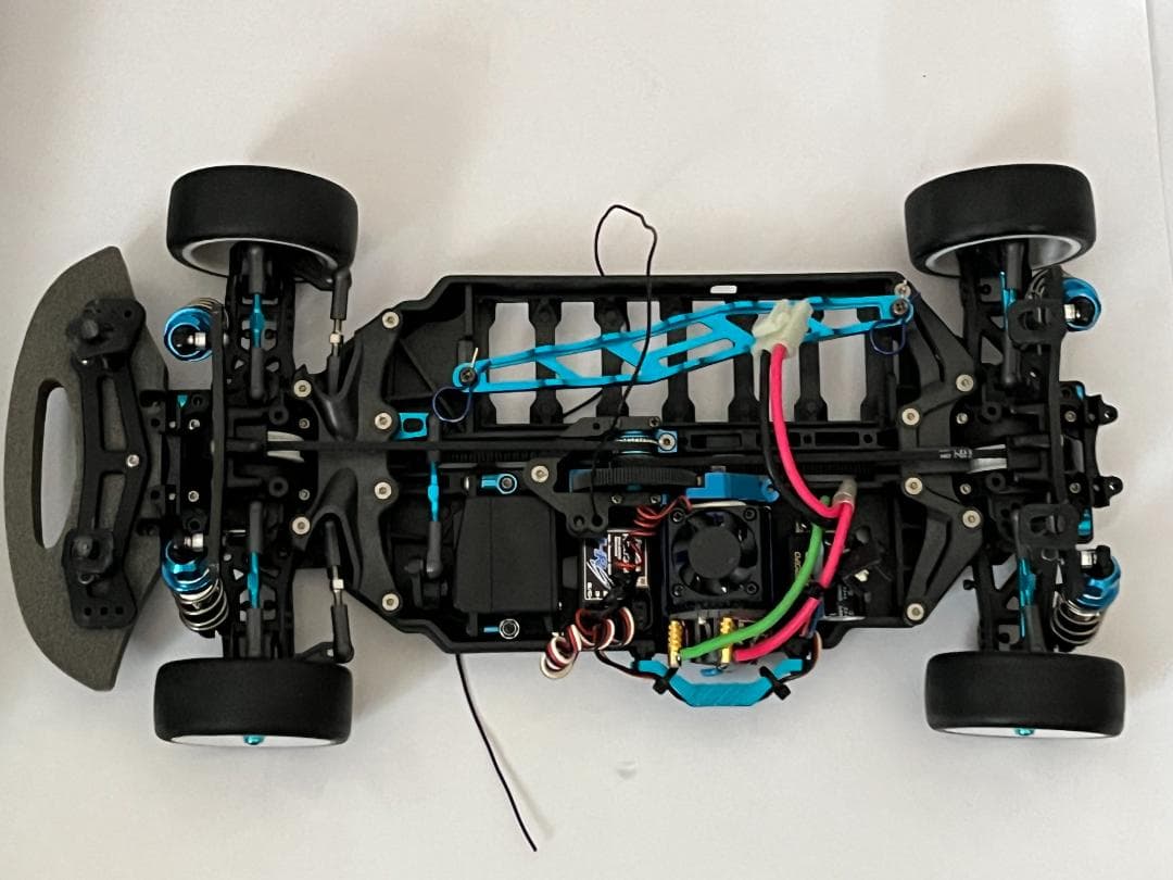 タミヤ 1/10 電動RC TA05 メカ付シャーシ NSXボディ付 組立完成品