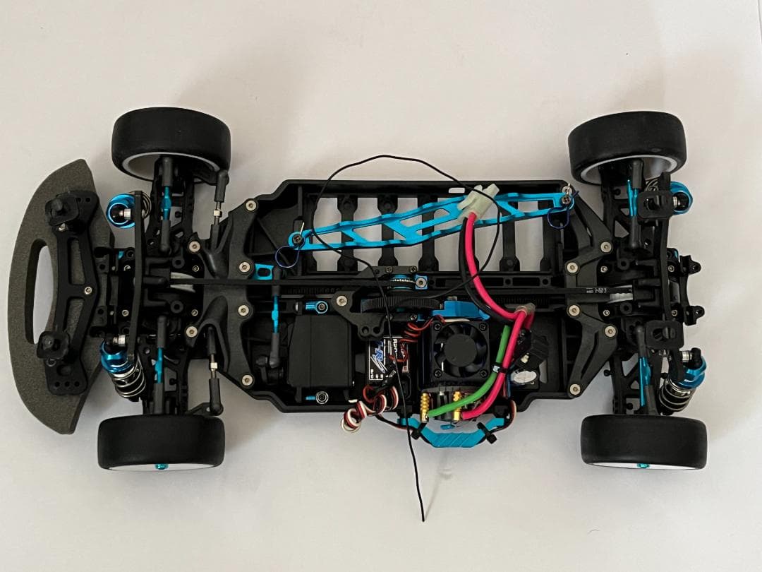 タミヤ 1/10 電動RC TA05 メカ付シャーシ NSXボディ付 組立完成品