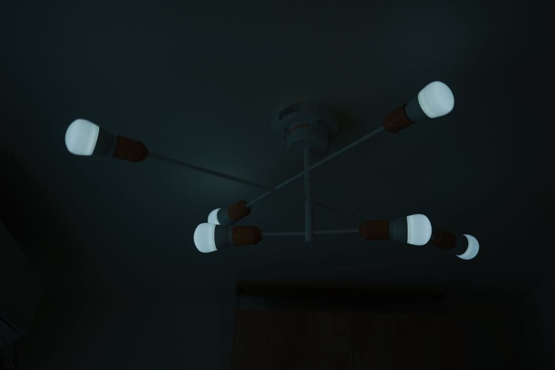 【ほぼ未使用】【今だけ割引】LED調光シーリングライト　即使用可　おしゃれ照明