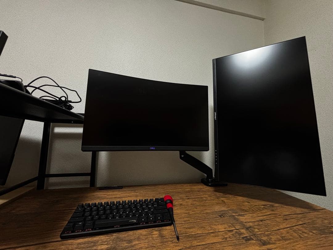 DELL 23.6インチ 曲面モニター