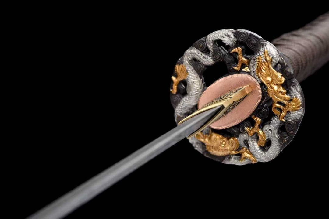 双龍文様拵 日本刀 模造刀 鑑賞用 武具