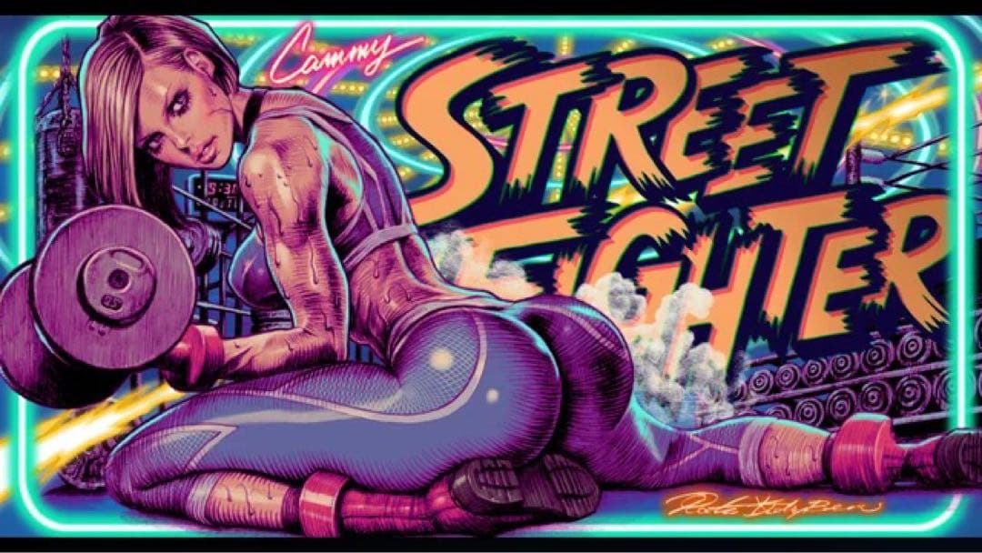 Rockin’Jelly BeanxStreet Fighter cammy