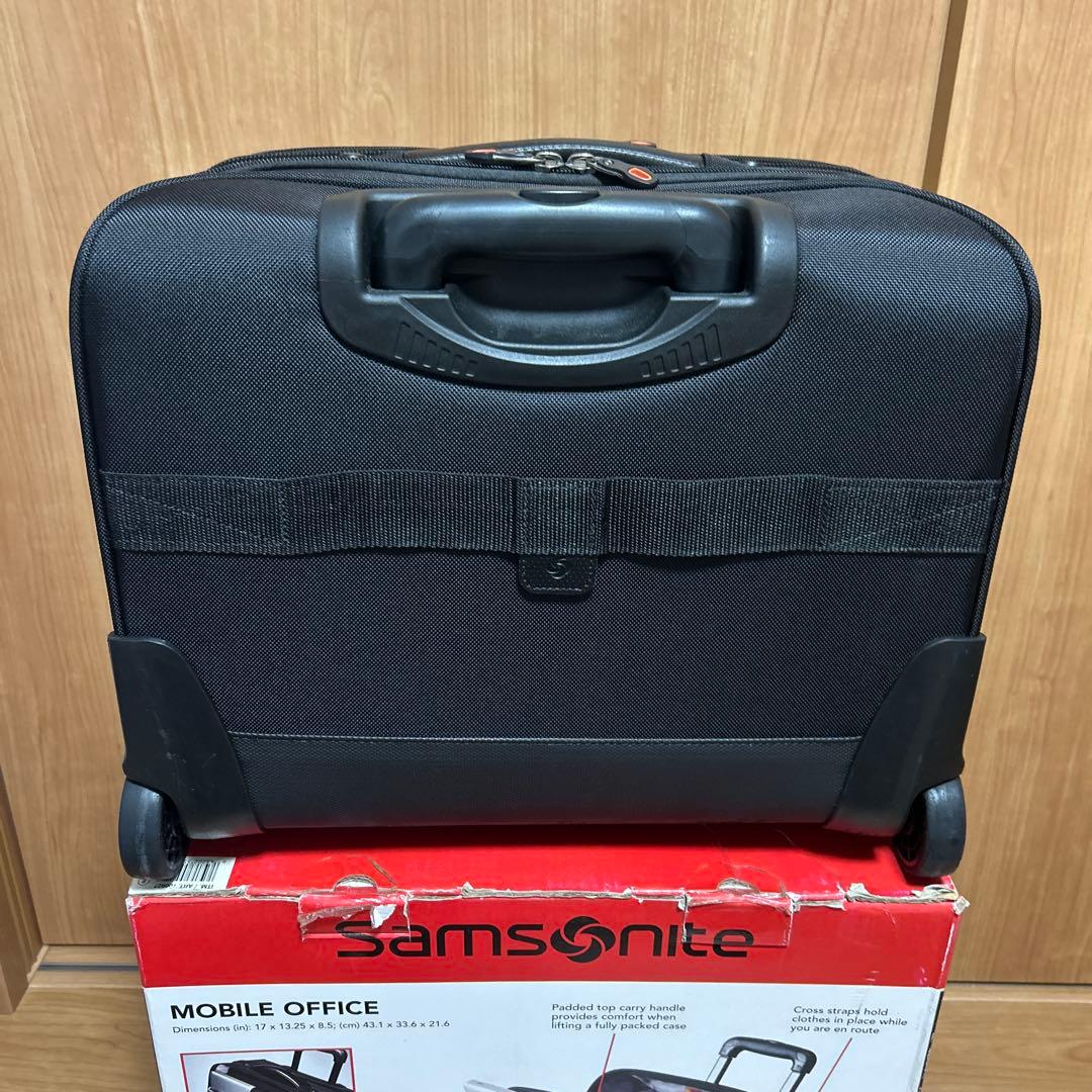 値下げ【極品】サムソナイト モバイルオフィス ビジネスバッグ （キャリーケース）