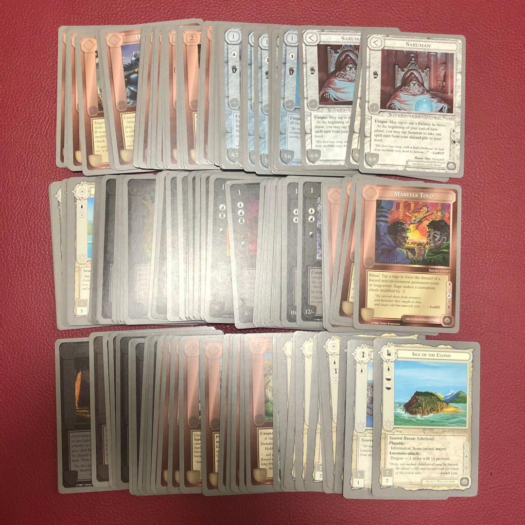 ミドルアース　カード　チャレンジデッキA ccg 指輪物語　希少