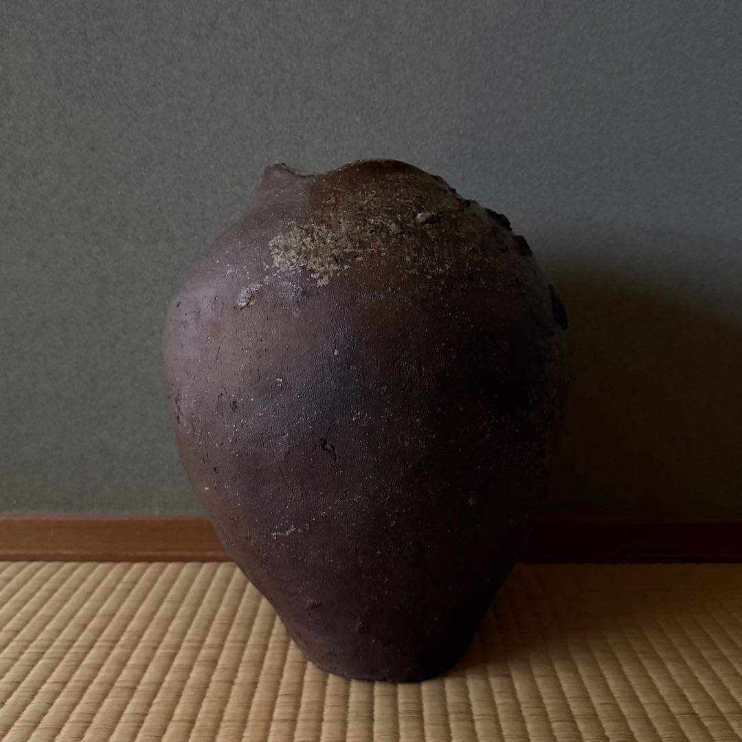 古常滑 壺 大壺 桃山時代 自然釉 古美術 骨董 古信楽 古丹波 古備前 古瀬戸