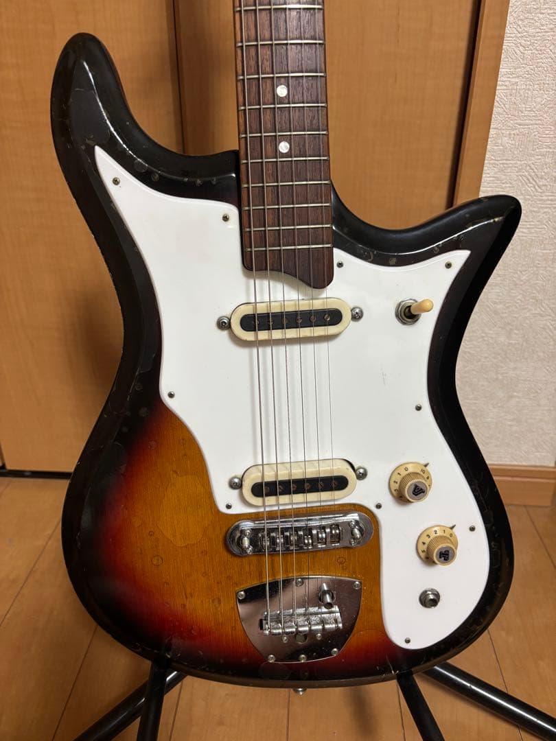 メンテ済 Guyatone KG-35 ビザールギター 1970's 日本製