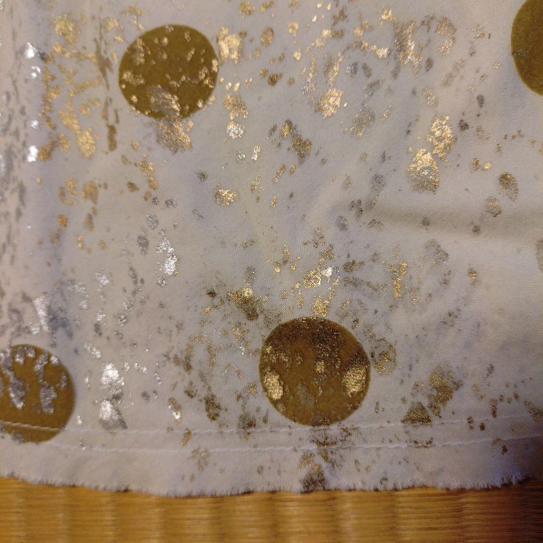 GASAとspologumのコラボ水玉柄のスカート