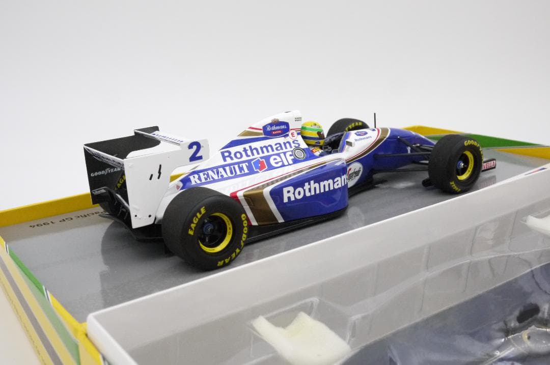 1/18 ウィリアムズ FW16 パシフィックGP ロスマンズ A.セナ