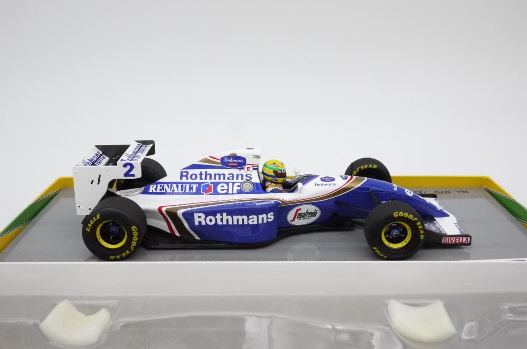 1/18 ウィリアムズ FW16 パシフィックGP ロスマンズ A.セナ