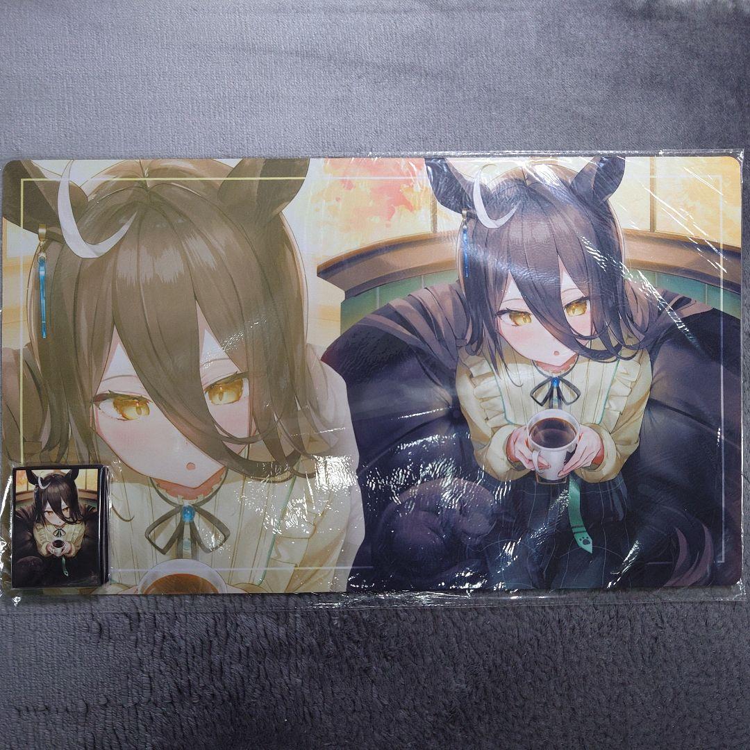 α2 ウマ娘 寛ぐ&コーヒー&カップ マンハッタンカフェ スリーブ&プレイマット