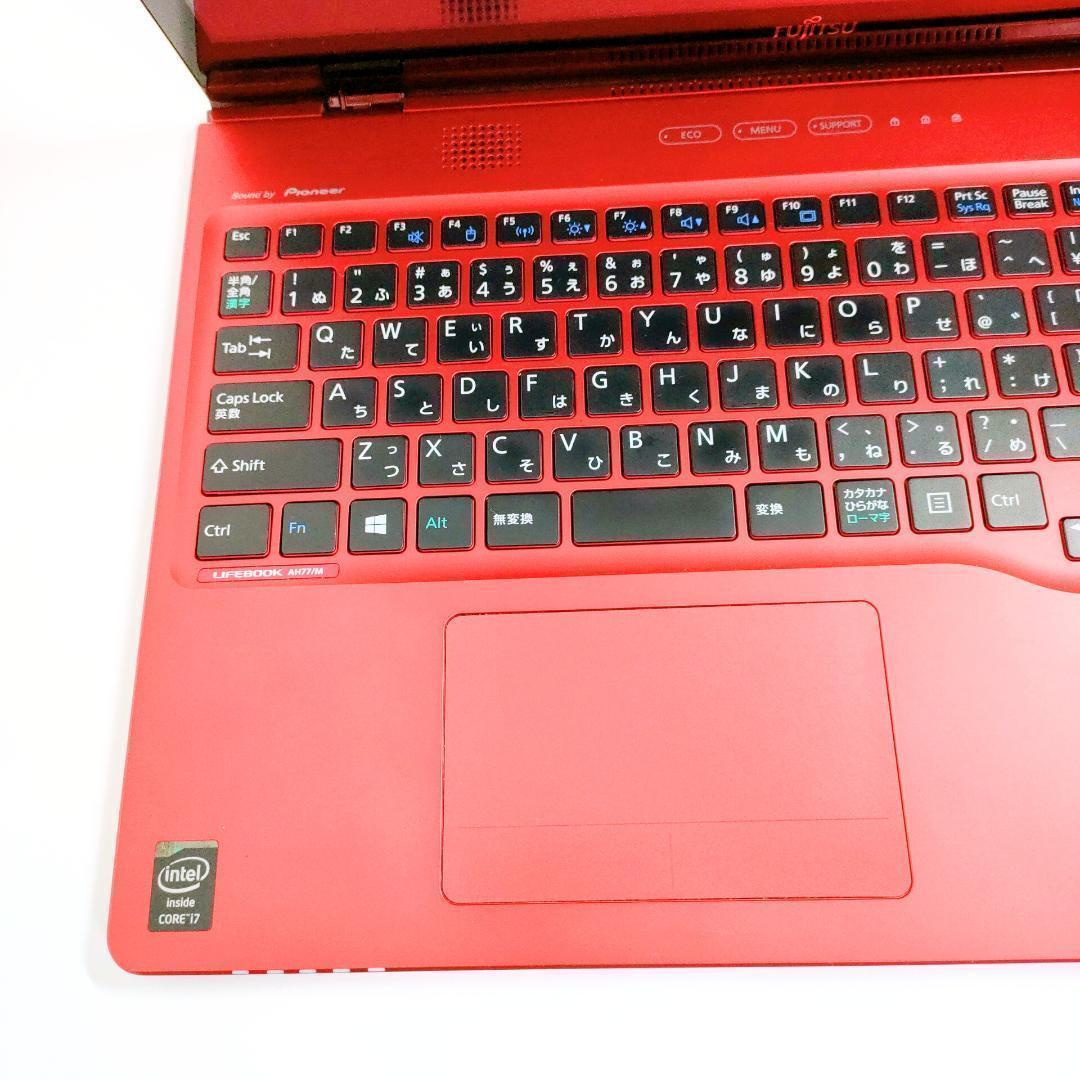 タッチパネル✨️Win11/Corei7/SSD/カメラ付き富士通ノートパソコン