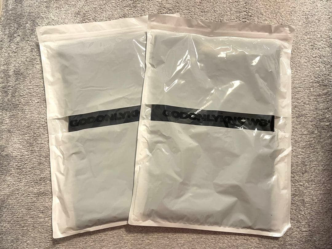 GOD ONLY KNOWS 黒 ワイドレッグチノパン　岩田剛典