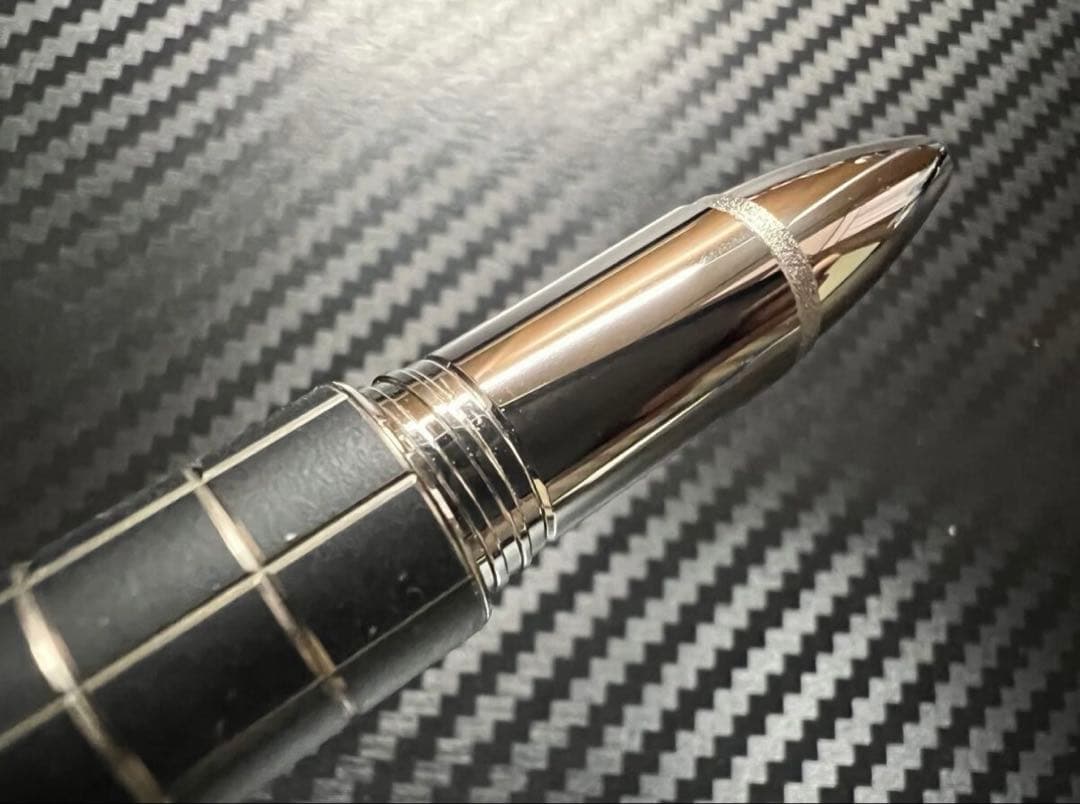 極美品 モンブラン スターウォーカー ボールペン メタルラバー