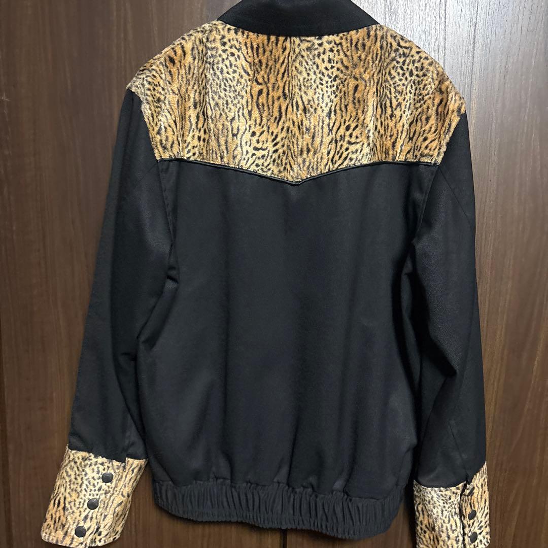 Thee Hysteric XXX ウエスタンジャケット ブラック　レオパード