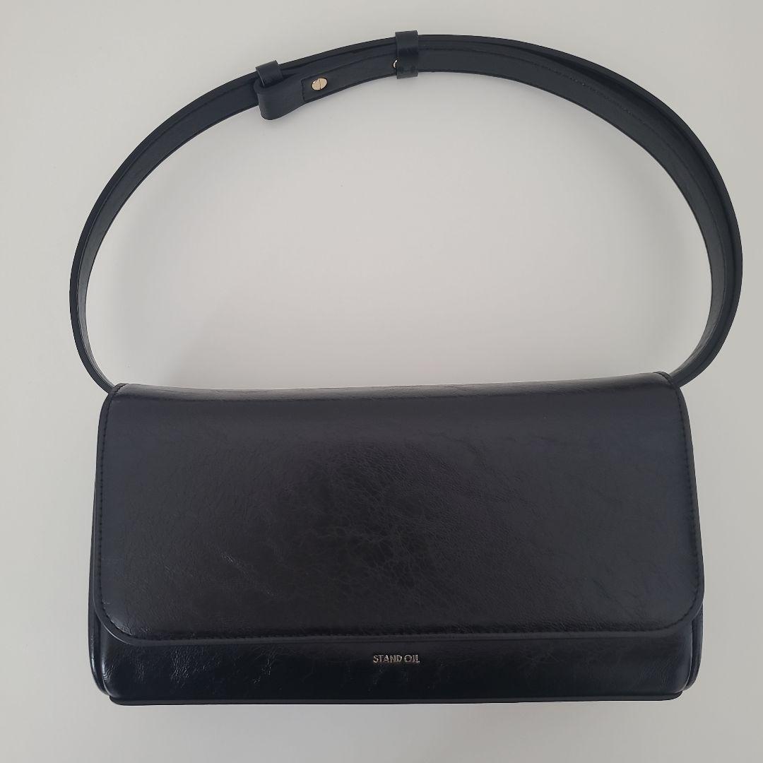 STAND OIL スタンドオイル バターバッグ ショルダー ブラック