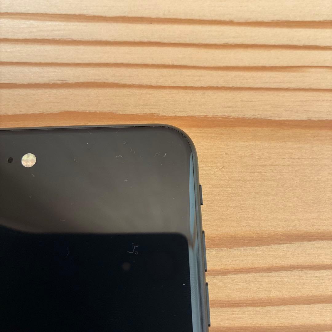 【美品】純正バッテリー iPhone SE3 ブラック128 GB 本体