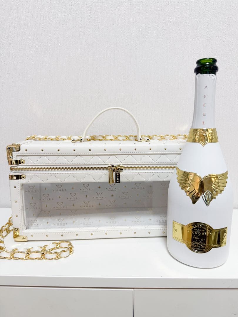 エンジェルシャンパン ホリデーエディション 空箱&空瓶