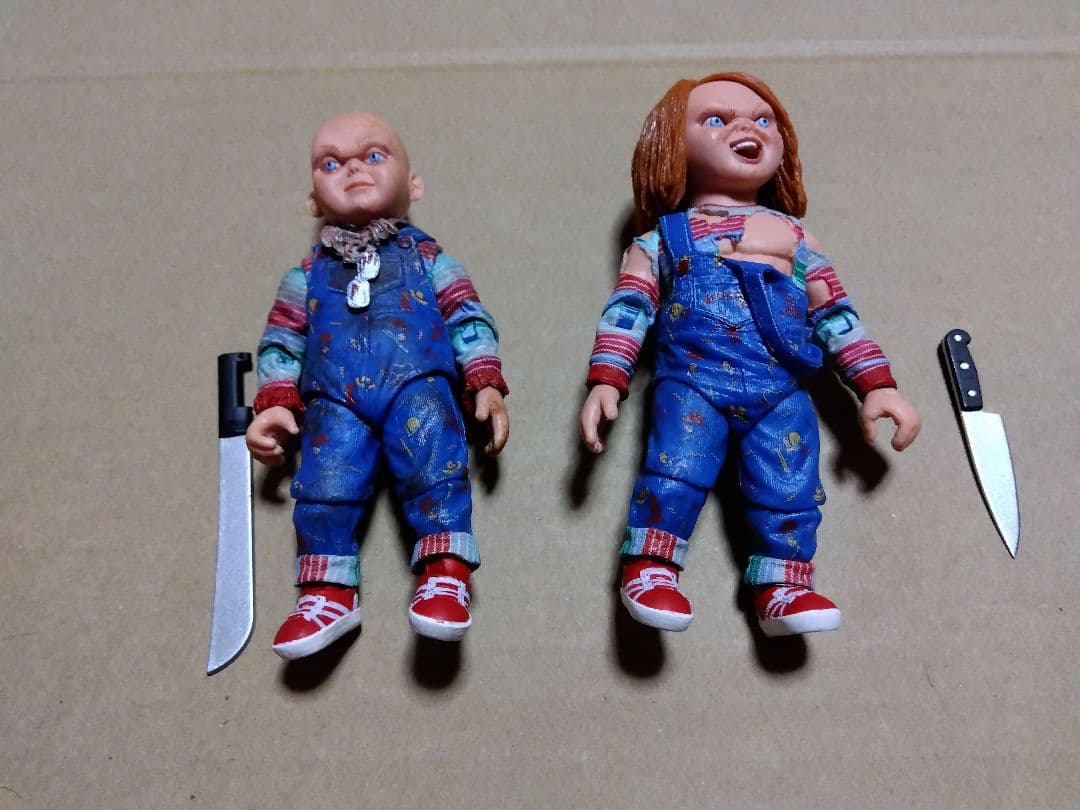 ネカ　チャッキー　フィギュア　２体　チャイルド・プレイ