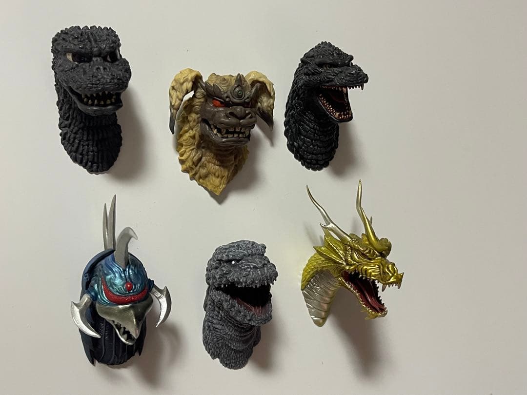 一番くじ ゴジラ モンスターヘッドマグネット まとめ売り