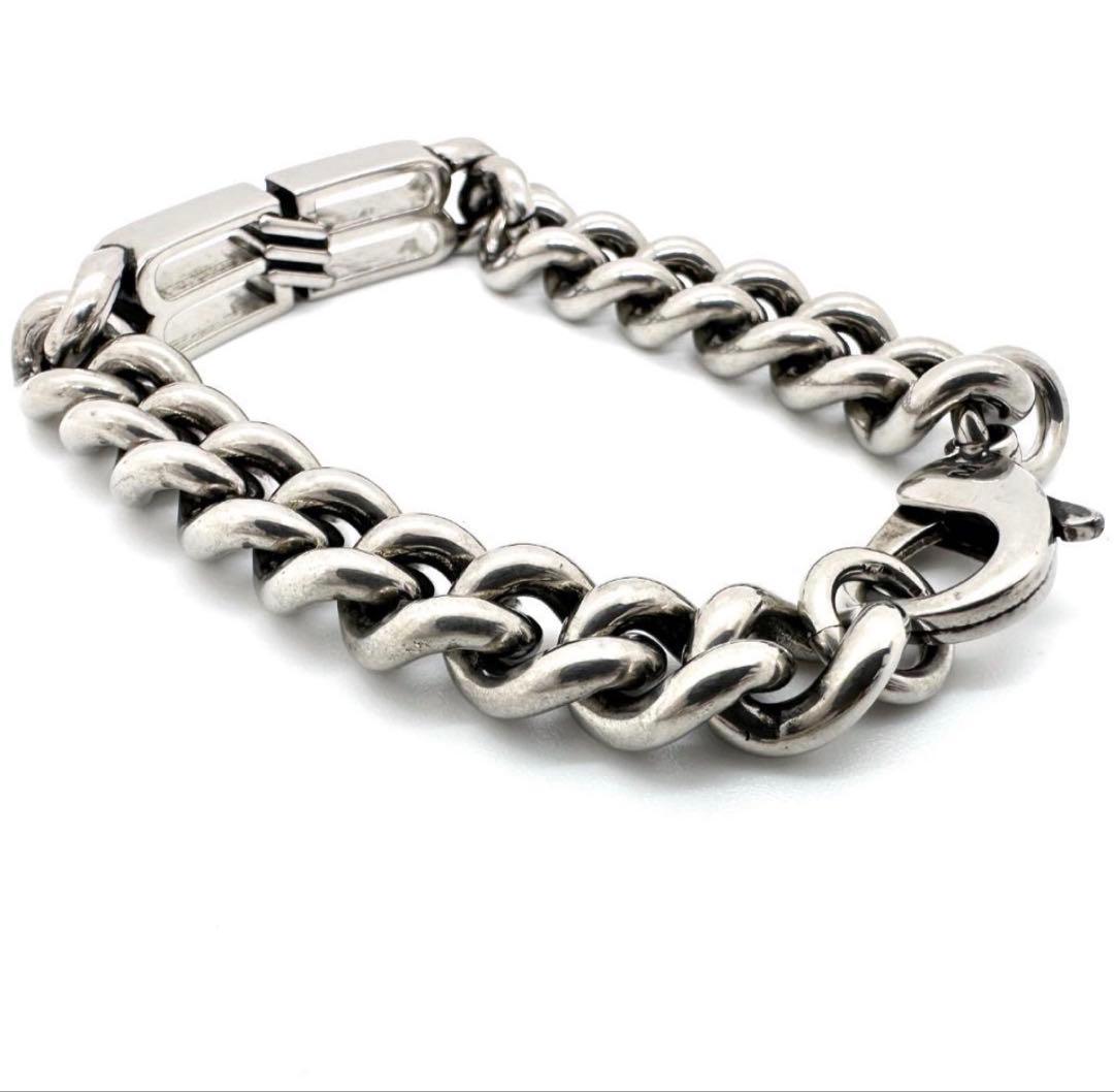 M3926 BALENCIAGA バレンシアガ BBロゴ チェーンブレスレット