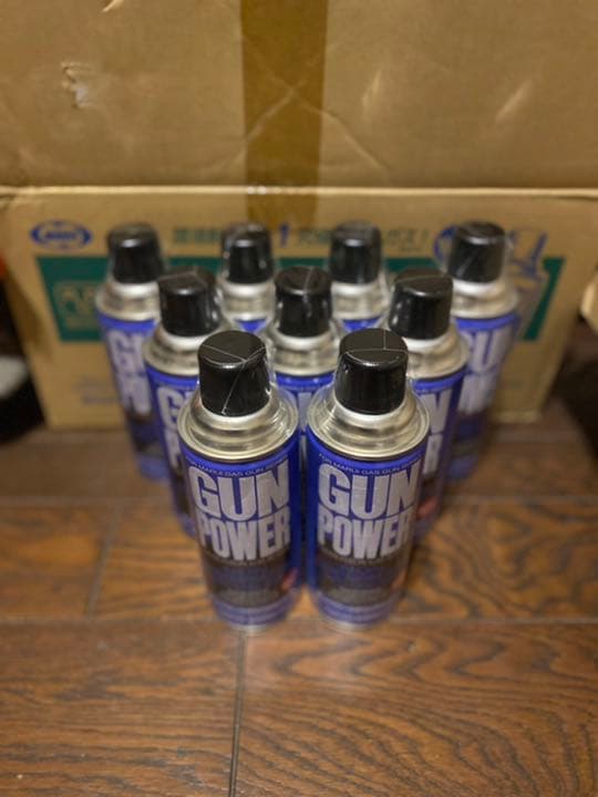 ［新品未使用］東京マルイ　ガンパワーガス400g　9本