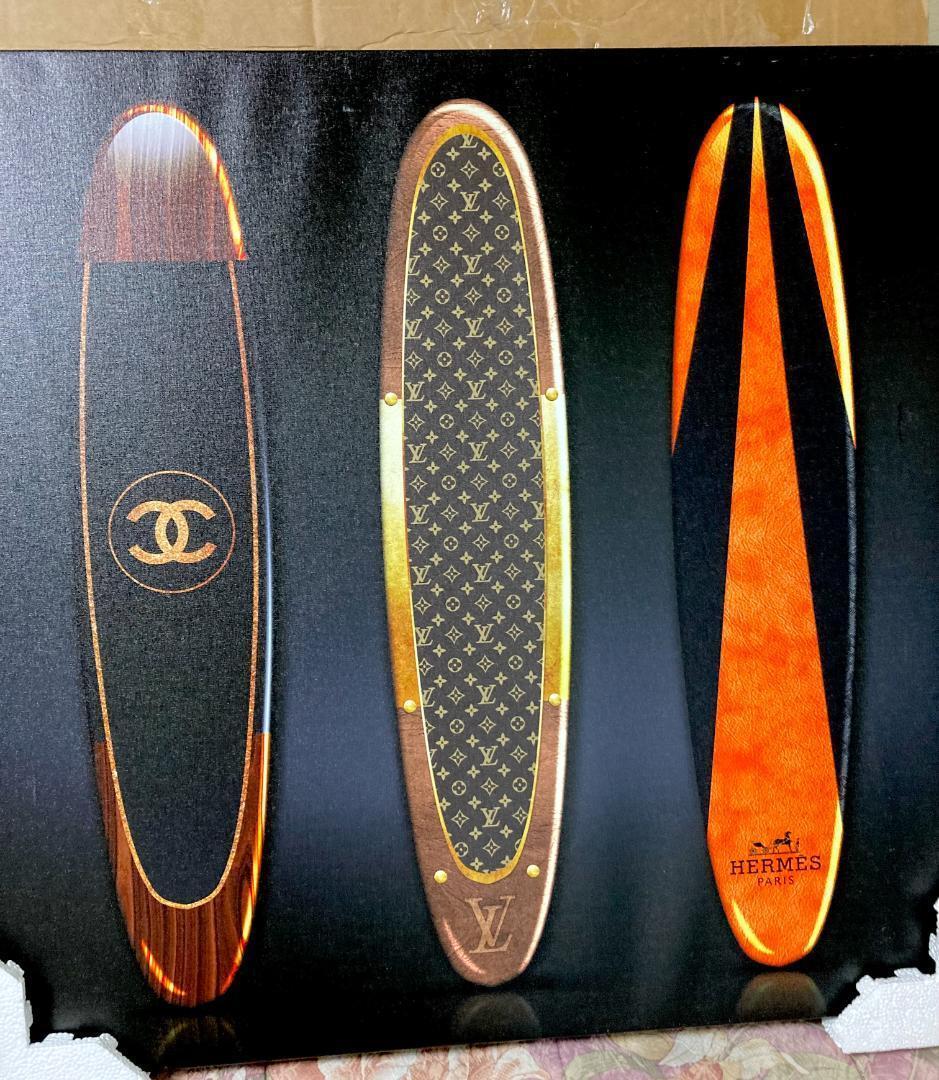 大型 ブランド アート★ヴィトン シャネル エルメス 壁掛けウォールアート 絵画