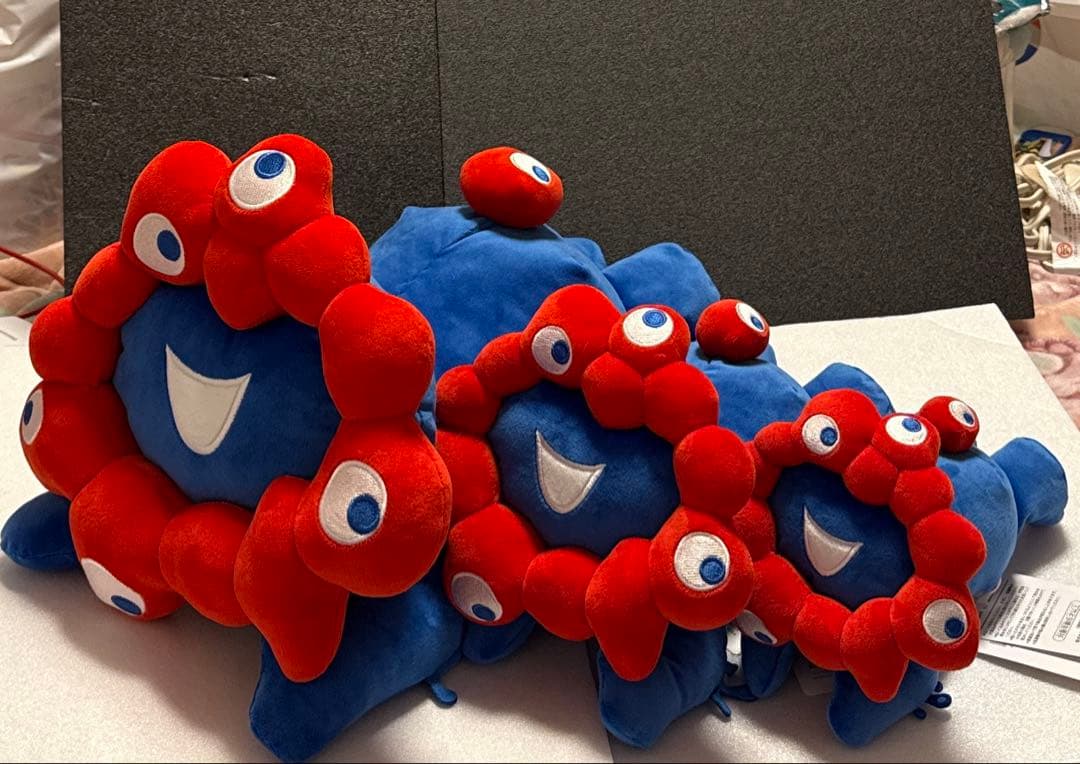 EXPO2025 ノーマルカラーミャクミャク 這い型ぬいぐるみ SML 3点