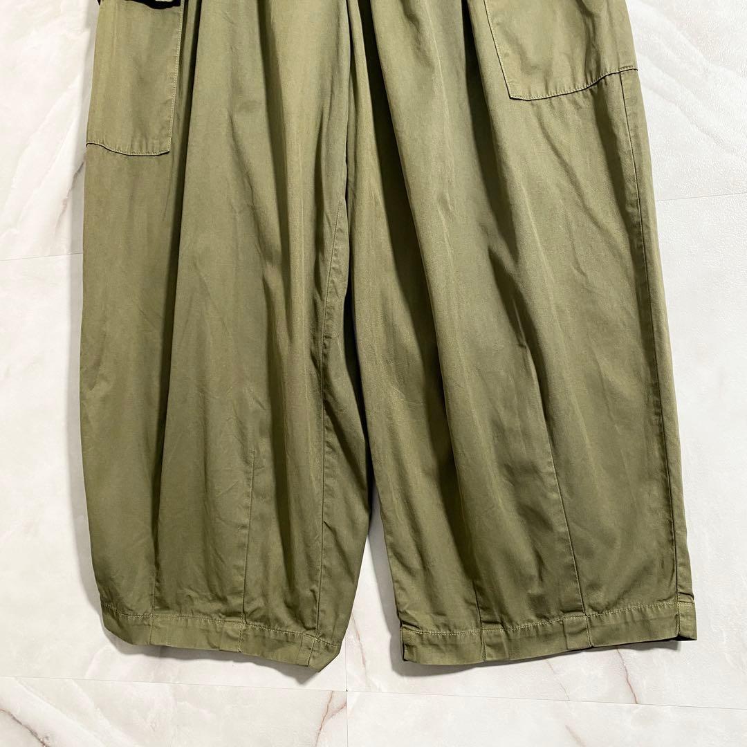 A16600 近年モデル 美品 ハーベスティ サーカスカーゴパンツ カーキ 2